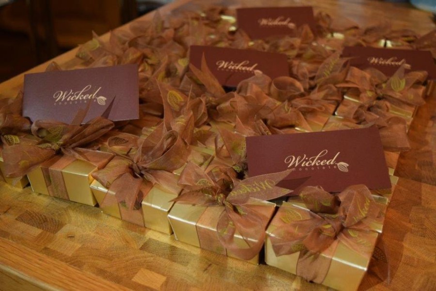 Wicked Chocolate Wedding Favours