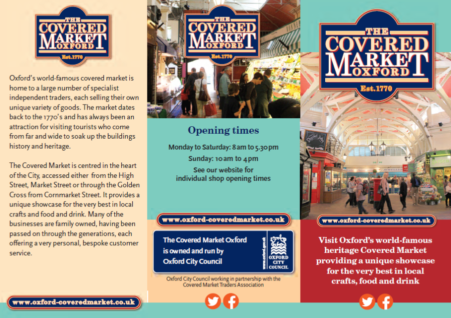 Oxford's Covered Market iscream Oxford